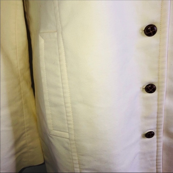 Gorgeous GAP creamy white coat NWOT - Picture 8 of 15